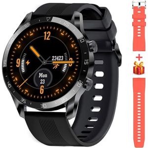 MONTRE CONNECTÉE Montre Connectée Homme Femme Smartwatch X1 avec Oxymètre de Pouls (SpO2) Moniteur de Fréquence Cardiaque Visage d'horloge Br[J753]