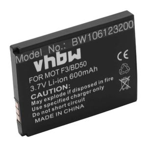 Batterie téléphone vhbw Batterie compatible avec AVM Fritz!Fon C4, C5
