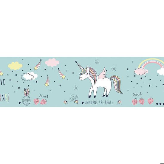 A.S. Création Frise Papier Peint Adhesive Lovely Kids Flamingo