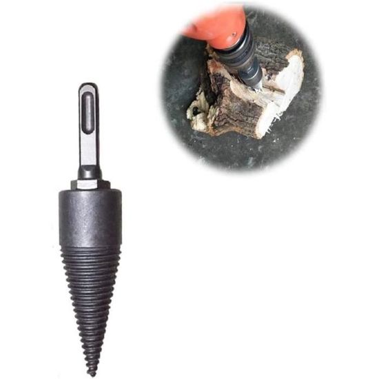 Fendeuse Bambou Manuel Portable | Acier Manganèse | 4 Lames Pour Artisanat | Outil Ferme Jardin