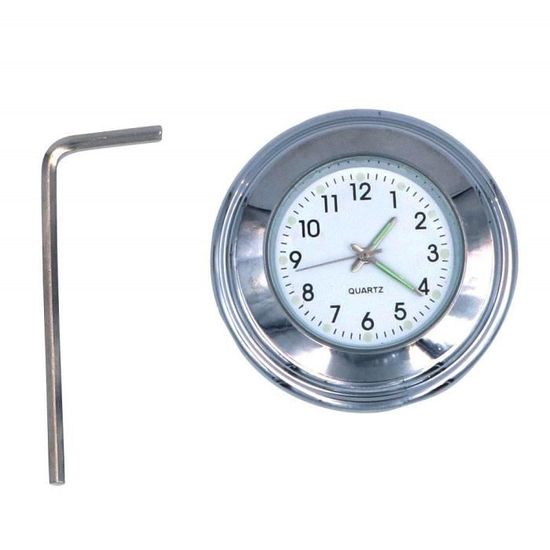 Mini Horloge Autocollante Pour Tableau De Bord Voiture - Fonctionne Sur Pile, Design Discret, Universelle - Neuf Sous Blister