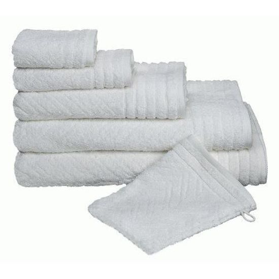 Frottana Elegance Serviette De Bain Blanc 67 X 140 Cm Cdiscount Maison