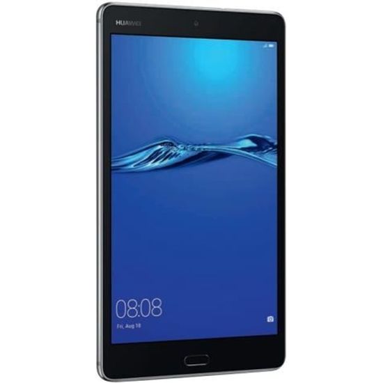 HUAWEI MediaPad M3 Lite Tablette Android 7.0 (Nougat) 32 Go 8" IPS (1920 x 1200) hôte USB Logement microSD gris