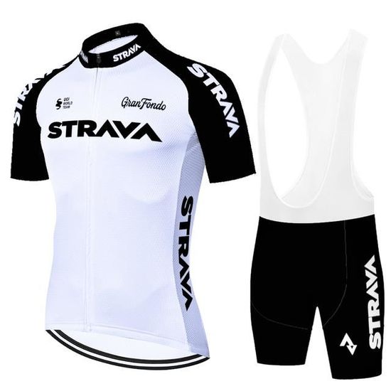 Maillot de Cyclisme Manches Courtes - Team Pro - Cuissard Vélo avec
