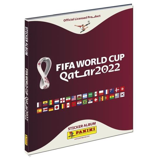 Album de cartes hard cover  à collectionner PANINI - World cup 2022 - 670 stickers