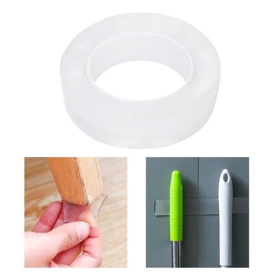 Rouleau De Ruban Adhésif Double Face Haute Adhérence 6 Mm X 50 M - Pour Scrapbooking, Album Photo