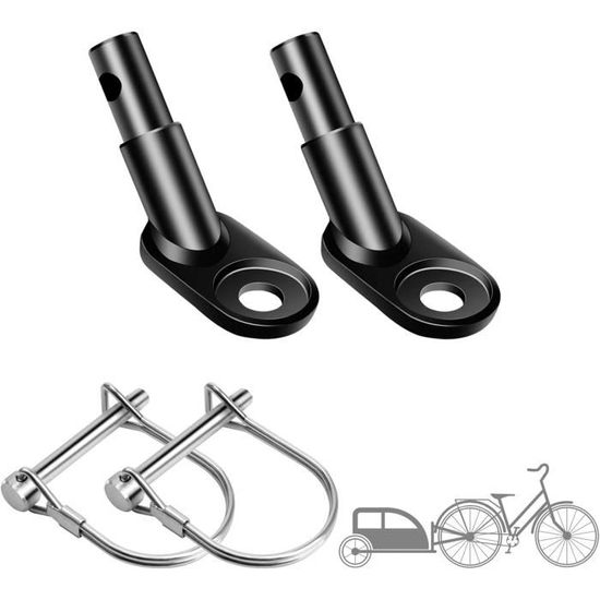 XPOOP Coupleur de Remorque de Vélo, Connecteur en Attache Remorque de