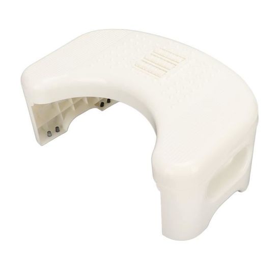 Tabouret De Toilette Pliable Ergonomique - 17.8 Cm, Position Accroupie, Avec Support Désodorisant