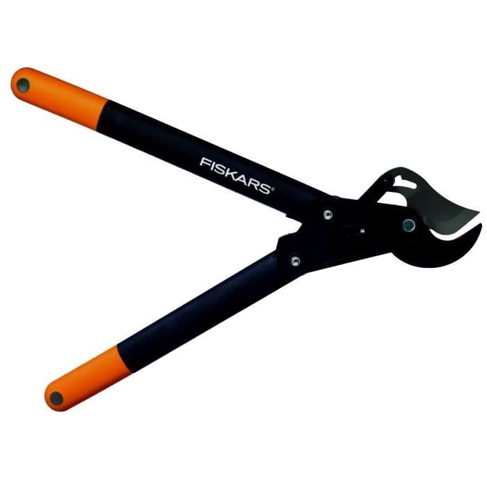 FISKARS Coupe-branches PowerStep™ L85 à enclume 57cm Ø 40mm