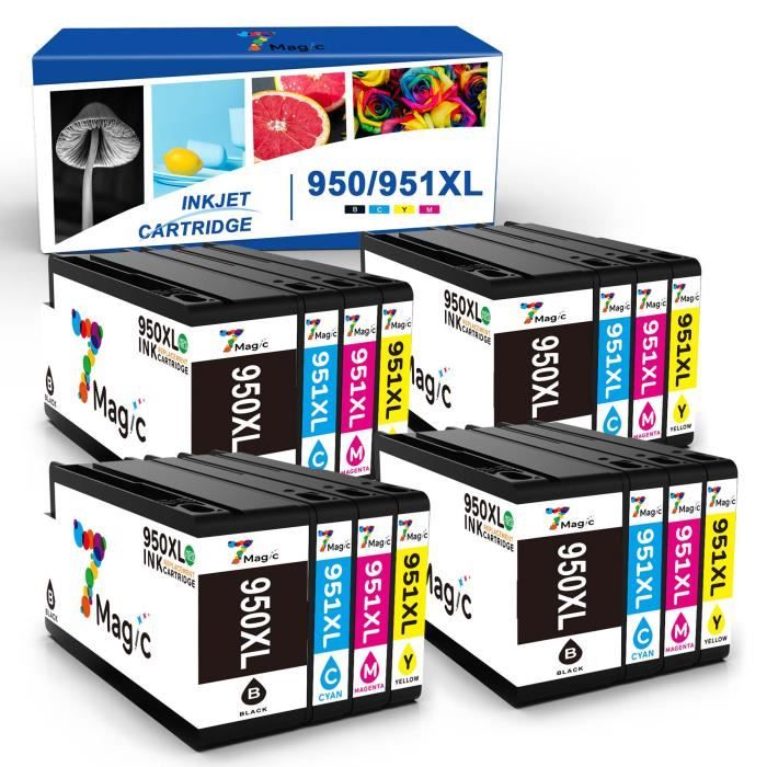 Compatible Remplacement Des Cartouches D'Encre Pour Hp 950Xl 951Xl 950