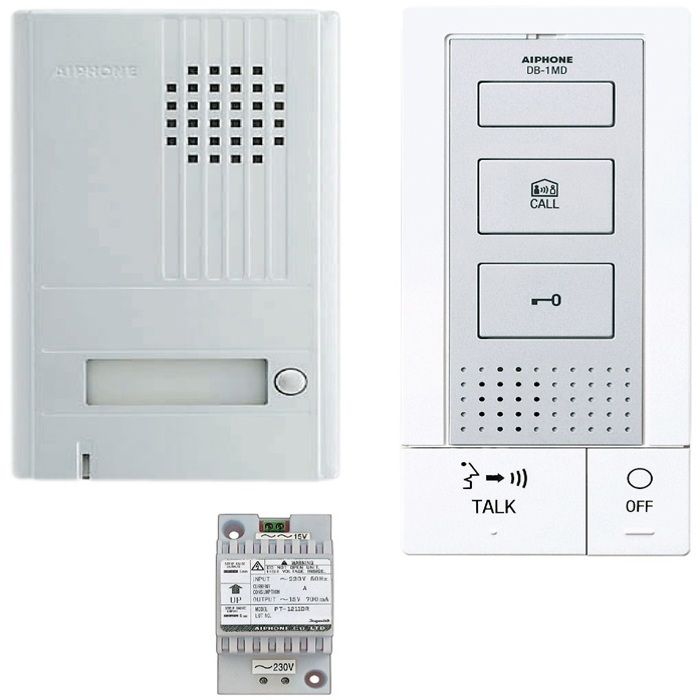 Kit portier audio 2 fil mains libres