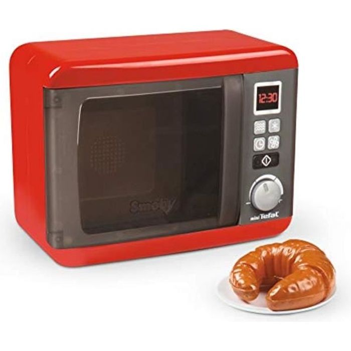 Docteur 7600310586WEB Tefal électronique Micro-ondes, rouge, gris, argent