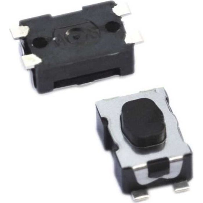 Bouton Poussoir Switch 4 Broches Télécommande Coque De Clé