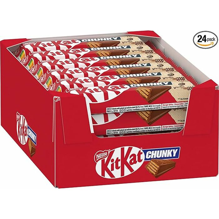 Hellocandy Kit Kat Chunky Bte 24 Nestle Barres Chocolatées