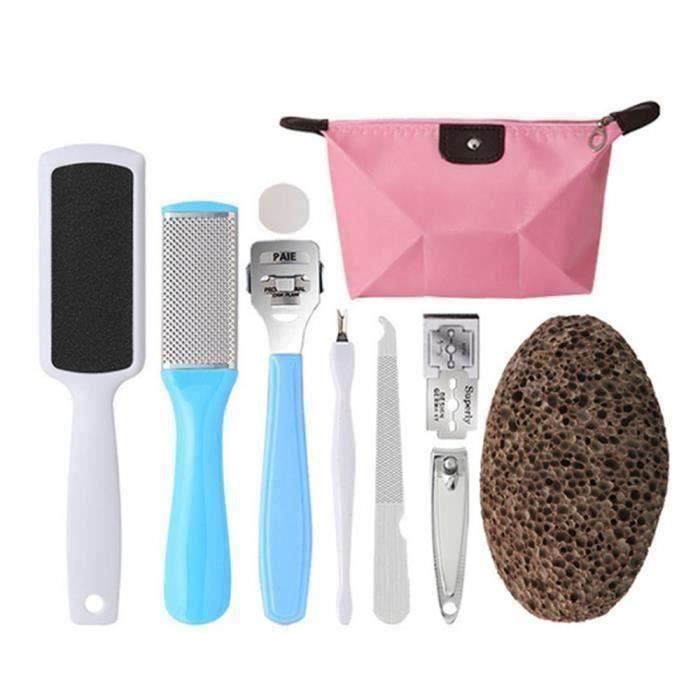 Kit de soins des pieds 10 pièces