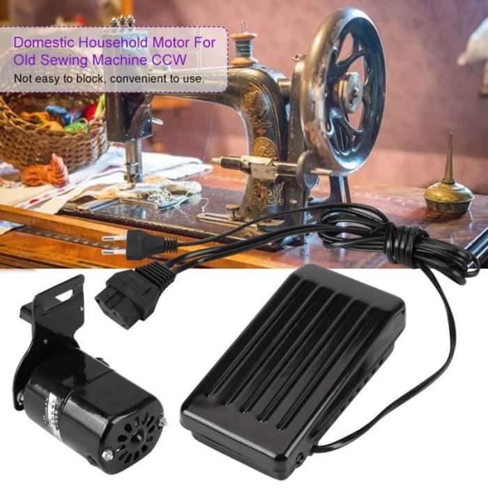 MACHINE A COUDRE,Moteur de Machine à coudre 220v-110V 180W,Pour Machine à coudre 10000 r-min avec pédale,accessoires - 220V