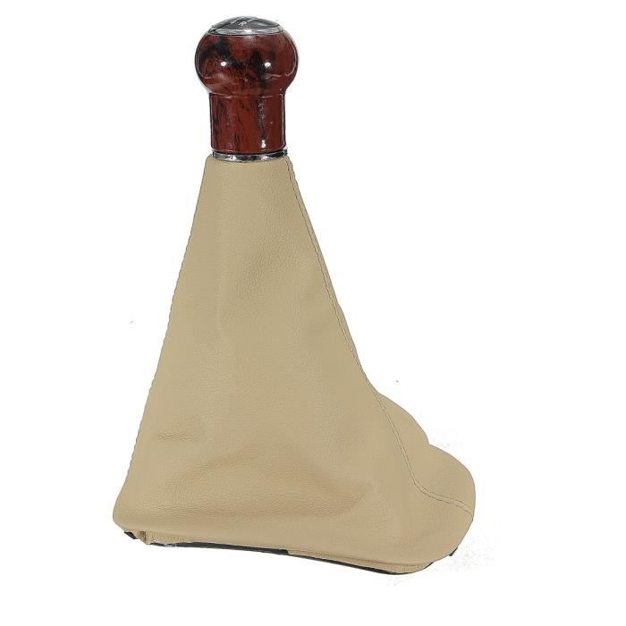 NEUFU Pommeau Soufflet Levier Frein A Main Beige 5 Vitesse pr 98-04 VW Passat B5 B5.5