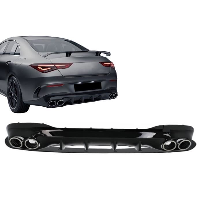 Diffuseur Chrome Conseils pour Mercedes CLA X118 C118 Sport Line 19+ CLA45S Look