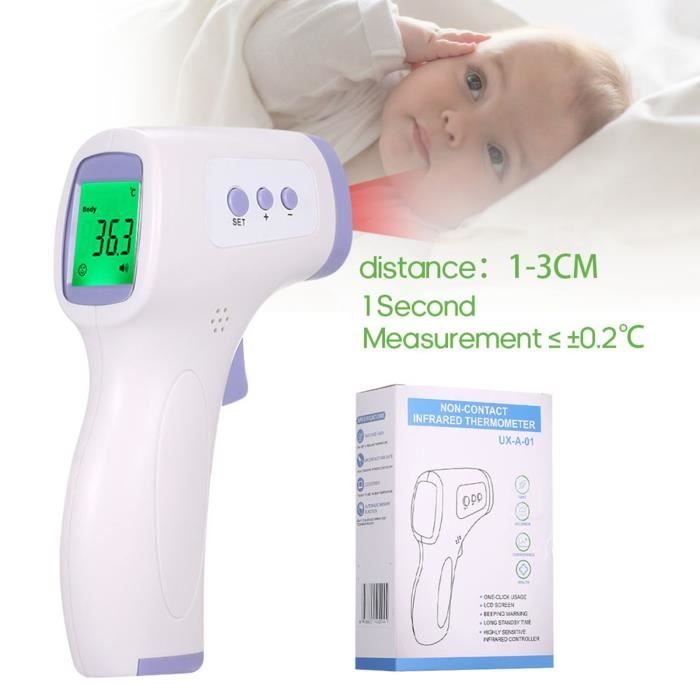 Thermometre bebe Corps sans contact Infrarouge thermometre f
