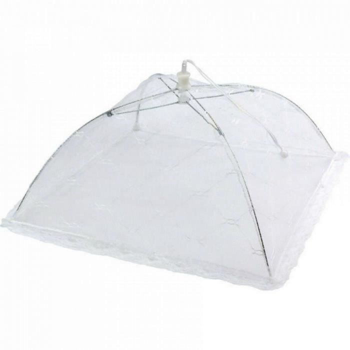 Cloche alimentaire pliable blanc GUIZMAX
