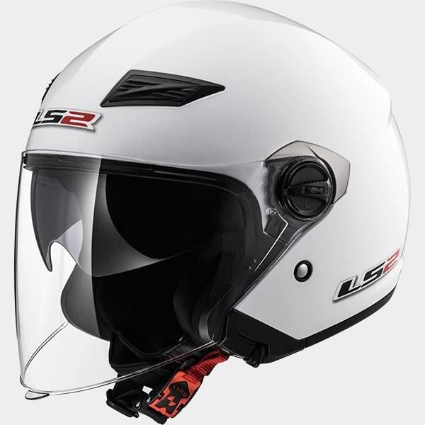 LS2 Track Casque jet - Blanc