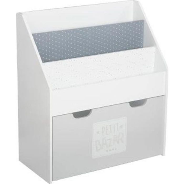 Bibliothèque Enfant -Boy- 70cm Gris
