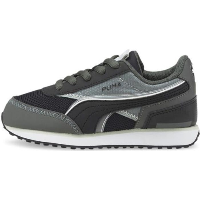 Chaussures de lifestyle enfant Puma Future Rider Double Tech PS - noir/gris anthracite/noir - 33