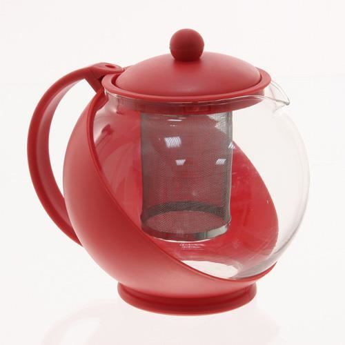 Théière Filtre - 1,25 L. - Rouge