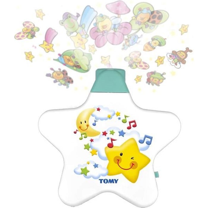 TOMY Veilleuse Etoile Enchantée - Blanc