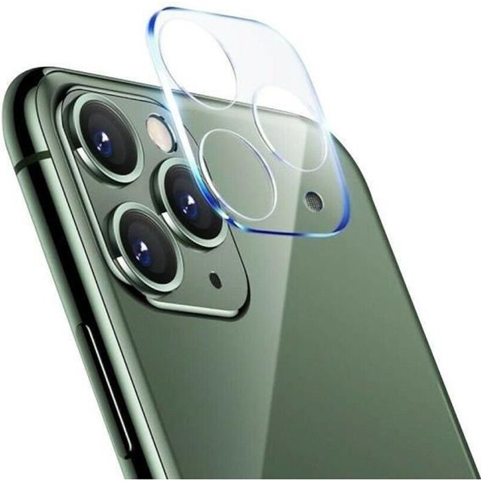 Film HD Protecteur d'objectif Caméra En Verre Trempé 9H Pour Apple iPhone 11 Pro Max - (Clair)