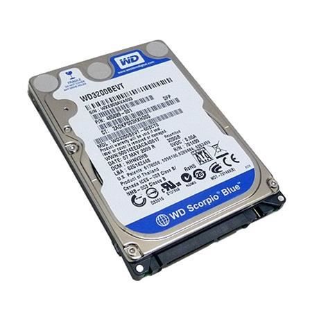 Composants WD Scorpio Blue - 320 Go - 2.5'' - 5400 RPM
