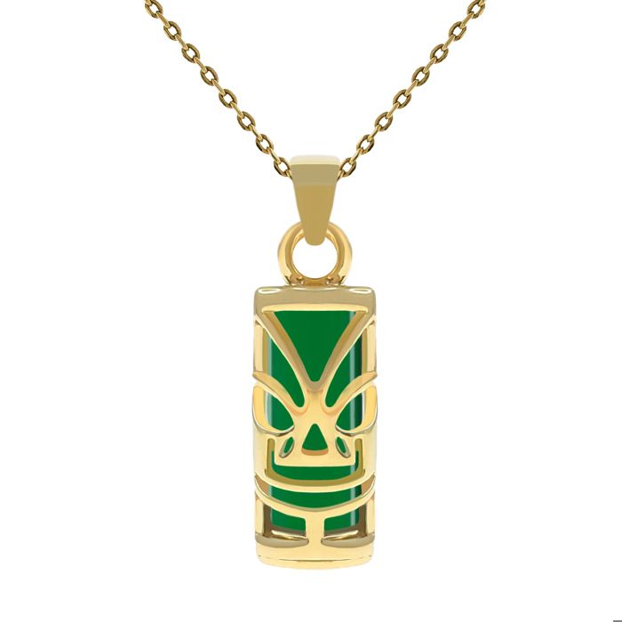 Pendentif Jade Vert – Pi Chinois Donut 20mm – Collier Pierre Naturelle – France Minéraux