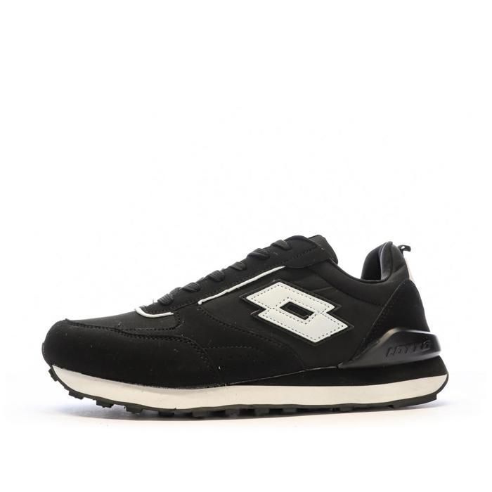 Lotto Baskets Noir/Blanche Homme Lotto Twenty 5