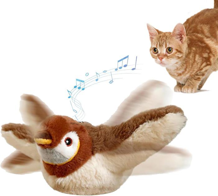 Comparer les prix de Flappy Bird Chat,Jouet Oiseau Chat,Jouet Chat Oiseau Qui Bouge,Jouet Oiseau Qui Vole pour Chat,Bird Flapping Chirping Bird Cat Toy