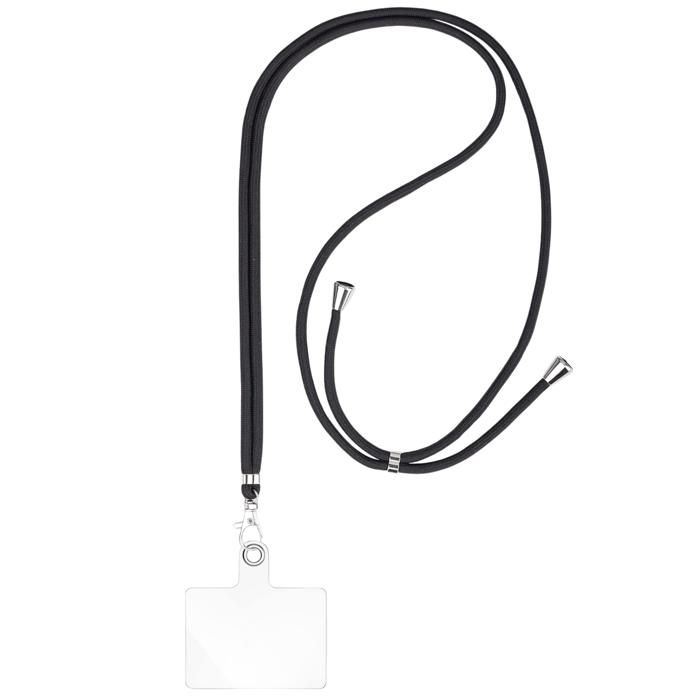 Cordon à Perles Blanches Pour Téléphone - Longueur 120 Cm, Perles Acryliques - Accessoire Anti-perte - 10
