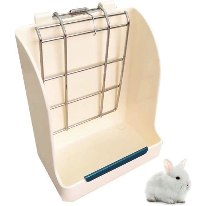 Comparer les prix de Mangeoire à Foin - PZCC - Cadre en Herbe - Pour Lapins et Chinchillas - Petit Animal - Intérieur