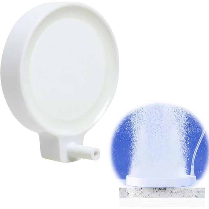 Pompe à Air Aquarium Silencieuse 1.8L/min Avec Pierre à Bulles - 2.5W - US Plug