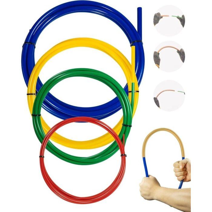 4pcs 1/4 3/8 1/2 5/8 Protecteur De Tuyau En Cuivre Cintreuse Tube Cuivre Fil A Cintrer Climatisation Kit Cintreuse Tubes Pou