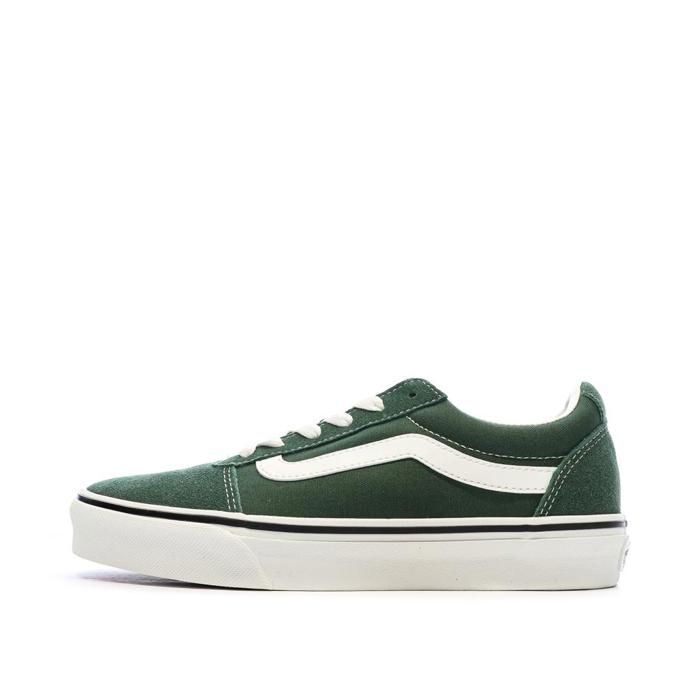 Vans Baskets Vert Foncé Mixte Vans Old Skool