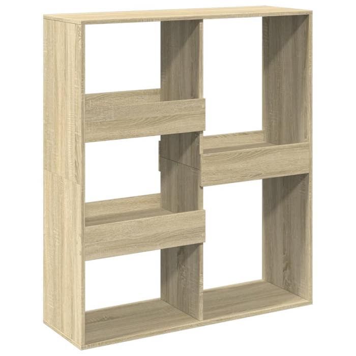 SALE 2026Bibliothèque - Colonne/Cloison de séparation pour livres - chêne sonoma 100x33x115cm bois ingénierie 29 Kg 2329753