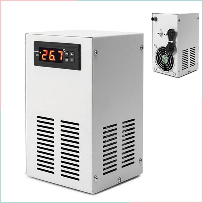 Cocosity Refroidisseur daquarium Aquarium Chiller 70-72W Ultra Quiet Energy Saving Cooling animalerie chauffage Prise UE 220V