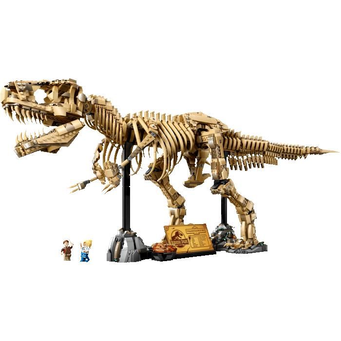 LEGO jurassic world 76968 Les fossiles de dinosaures : le Tyrannosaurus rex Cadeaux Jouets Objets de collection 18+