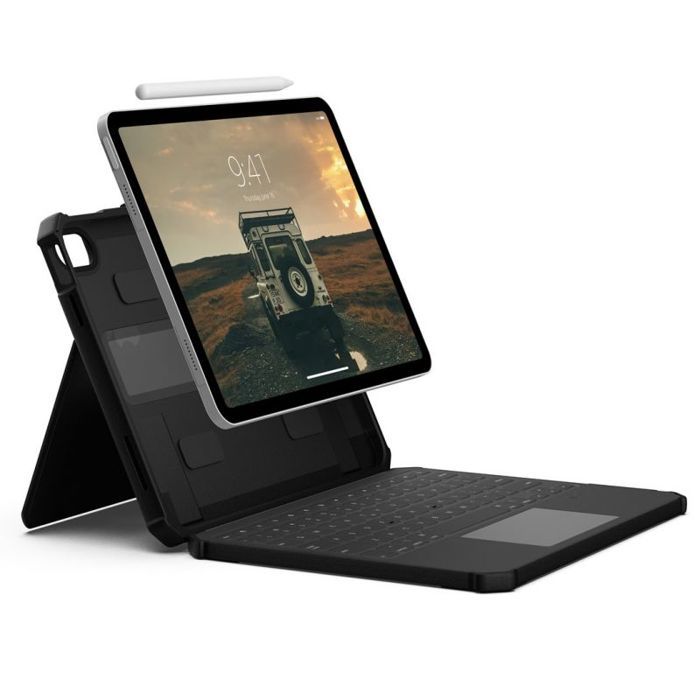 No name - 1K4009B14040 - Urban Armor Gear clavier pour tablette QWERTY Anglais britannique USB Type-C Noir