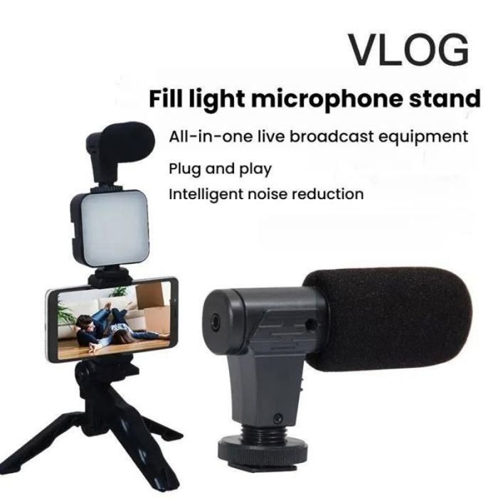Kit denregistrement Multifonction pour YouTube Instagram et TikTok Lampe