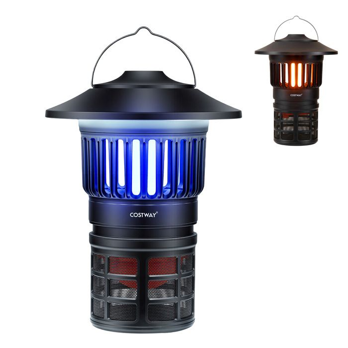 2 en 1 Lampe Anti-Insecte Moustique COSTWAY Éclairage Réglable Rechargeable USB Étanche Tue Mouche Électrique Intérieur Exterieur 2 en 1 Lampe Anti-Insecte Moustique COSTWAY Éclairage Réglable Rechargeable USB Étanche Tue Mouche Électrique Intérieur Exterieur