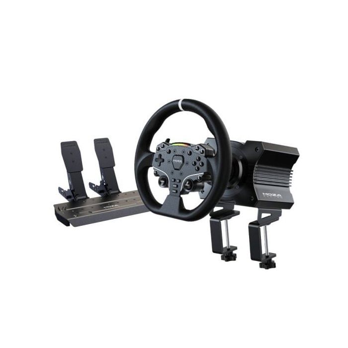 Moza Bundle Base para Volante Direct Drive R5 + Volante ES + Pedales SR-P Lite