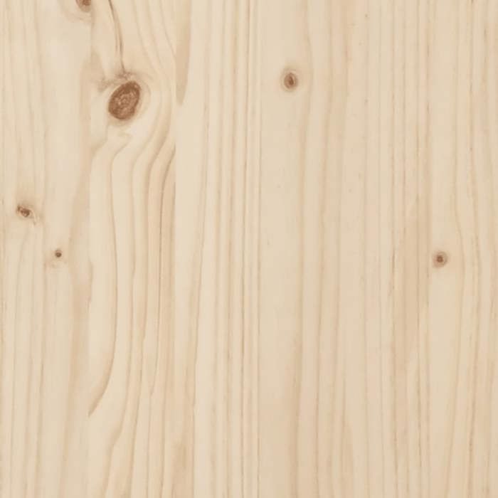Salon de jardin 4 pcs bois massif de pin_2 ans garantie_27354