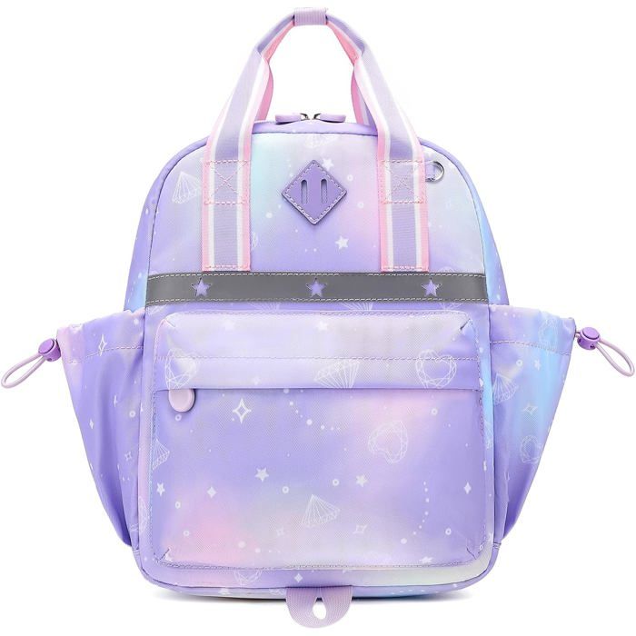 Sac À Dos Enfant Fille Avec Bretelles De PoitrineSac DÉcole Maternelle Imperméable&Léger Avec Grande CapacitéCartable Fille Pou
