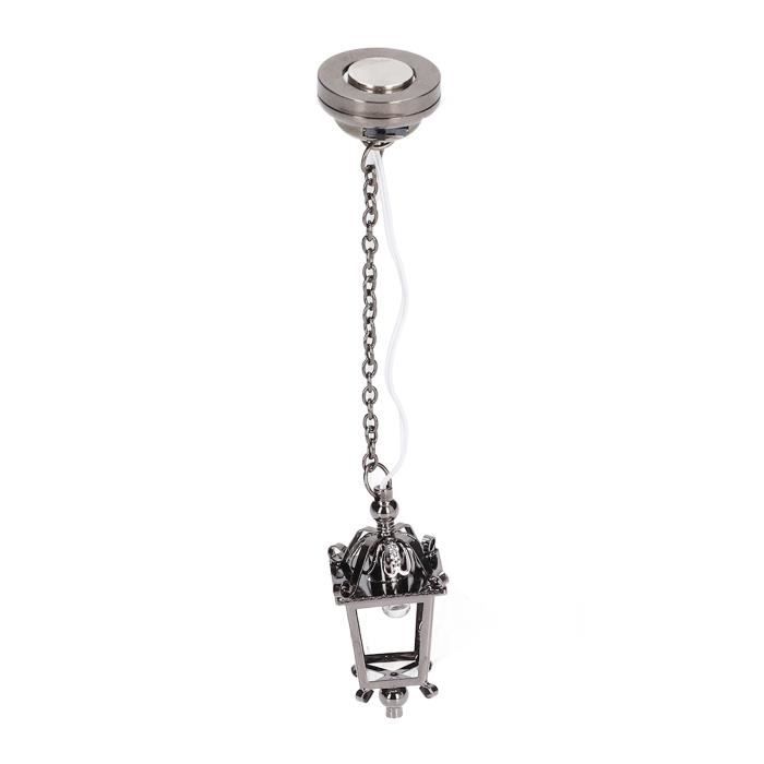 Keenso Lampe Ornementale pour Maison de Poupée 1:12, éclairage Mini