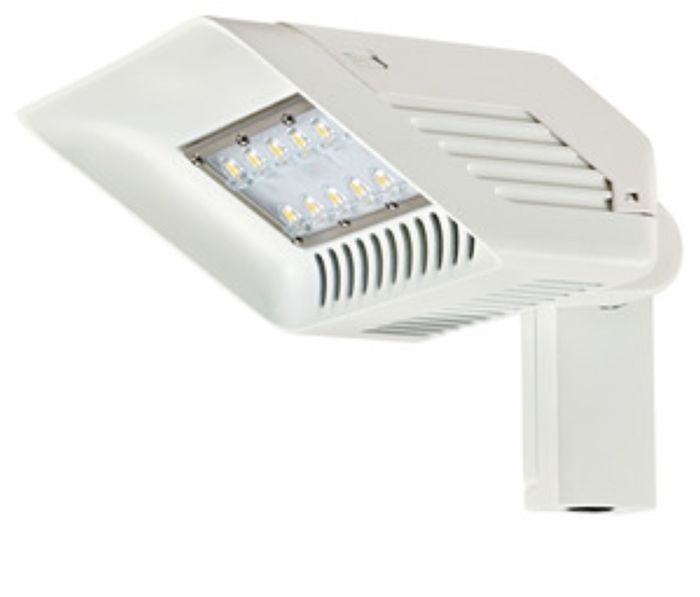 Projecteur Extérieur - ARIC - TAG Proj. Ext. IP65 IK08 blanc - LED intégrée 30W 3000K 2700lm
